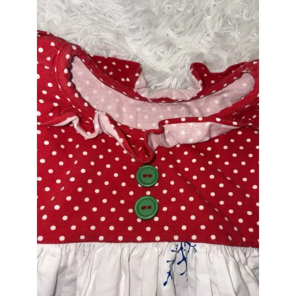 Eleanor Rose Girls 18 Mo. Christmas Design Dress. Adorable, Fun